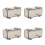 4Pièces Boîte De Rangement Multifonction Plastique Pour Modèles Auto 8