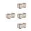 4Pièces Boîte De Rangement Multifonction Plastique Pour Modèles Auto 9