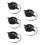 5Pièces Ventilateurs Refroidisseurs Durable Atv Beach Bike Noir 4