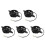 5Pièces Ventilateurs Refroidisseurs Durable Atv Beach Bike Noir 6