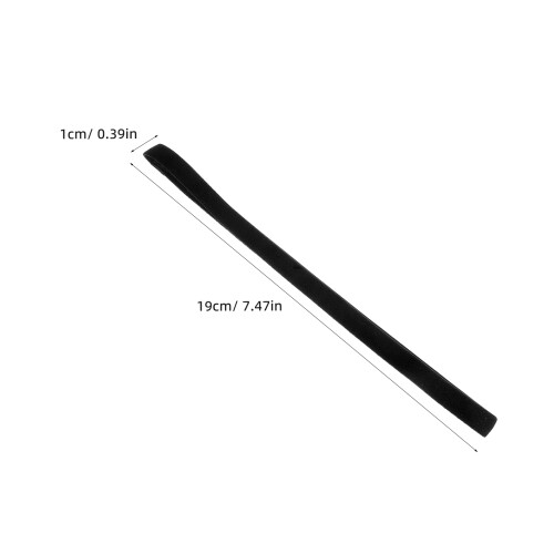 36Stk Schwarzes Yoga-Headband , Dehnbar, Langlebig 1