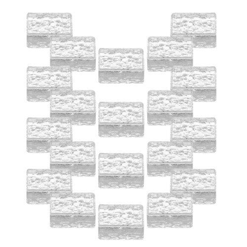 40Pièces Mini En Transparent Pour Décor Et Modélisme 1