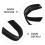 36Stk Schwarzes Yoga-Headband , Dehnbar, Langlebig 7
