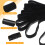 36Stk Schwarzes Yoga-Headband , Dehnbar, Langlebig 8