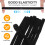 36Stk Schwarzes Yoga-Headband , Dehnbar, Langlebig 9