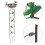 2Pièces Support Plantes Fer Durable Pour Extérieur 10