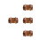 4Pièces Jeu En Bois Violet Complexe Pour Enfants 3