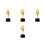 4Pièces Trophées Danse Enfant Pour Récompenses 6