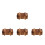 4Pièces Jeu En Bois Violet Complexe Pour Enfants 6