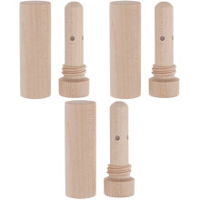 3Pièces Bâtons Inhalateurs En Bois Khaki Essentiels Pour Extérieur