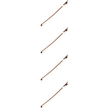 4Pièces Archet Violon 4/4 Bois Café Ton Puissant Et Équilibre Parfait