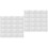 400Pièces Pochettes Thermorétractables Claires PVC Protection Objets 1