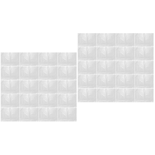 400Pièces Pochettes Thermorétractables Claires PVC Protection Objets