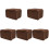 5Stk Braune Toasterschutzhaube Aus Polyester, Schmutzabweisend, Robust 2