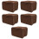 5Stk Braune Toasterschutzhaube Aus Polyester, Schmutzabweisend, Robust 7