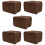5Stk Braune Toasterschutzhaube Aus Polyester, Schmutzabweisend, Robust 8