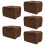 5Stk Braune Toasterschutzhaube Aus Polyester, Schmutzabweisend, Robust 9