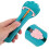 3Pcs Compact Blue Plastic Cat Food Squeezer Practical Feeding Spoon 11