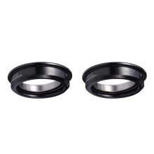 2St Zwarte Headset Compact En Perfect Voor Fietsreparatie
