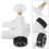 4Ensembles Kit De Valve Toilette Rv ABS Durable Et Étanche 10