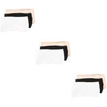 3Pièces Bandeau Tube Top Couleurs Variées Coton