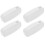 8Pcs White Plastic Blind Cord Weights Roller Shade Pull Handles 2