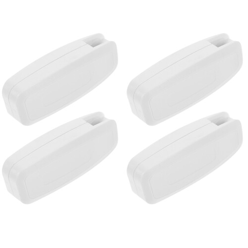 8Pcs White Plastic Blind Cord Weights Roller Shade Pull Handles 1