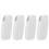 8Pcs White Plastic Blind Cord Weights Roller Shade Pull Handles 3