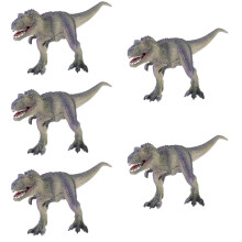 5St Gedetailleerde Groene Dinosaurussen Kinderspeelgoed Decoratie