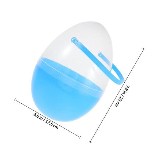 2Pièces Oeufs De Pâques En PP À 2