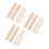 30Pcs Light Yellow Wooden Bucket Carrying Handle Replacement for Pails 4