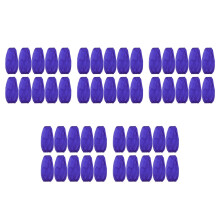 25Pairs Reusable Purple Arm Sleeves Oilproof for Kitchen Use