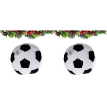 2Pièces Jouet Hochet Main En Coton Assorti Football Pour Enfants