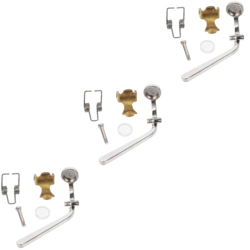 3Pièces Pièces De Remplacement Watergate Trombone Cuivre Nickelé