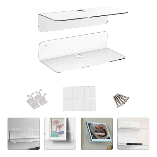2Ensembles Support Mural Transparent En Pour Son Maison 2