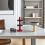 4Pcs Iron Fire Extinguisher Bracket Red Safe Durable Wall Hanger 7
