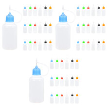 54Pièces Bouteilles Squeeze À Pointe Aiguille Pour Colle Artisanat