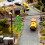 30Pièces Mini Arbres Verts Plastique Pour Train Modélisme 6