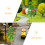 30Pièces Mini Arbres Verts Plastique Pour Train Modélisme 7