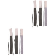 6Pièces Contenants Pour Encens Tubes En Lin Couleurs Diverses