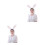 2Pièces Casquette Soft Usage Photo Jeu Enfant 2