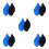 20Pcs Manual Silicone Air Blower for Electronics Lens and Camera Dust 8
