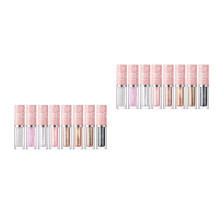 16Pièces Palette Liquide Yeux Brillante Femme