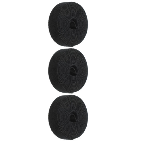 3Pièces Attaches Câble Rouges Réutilisables Organiseur Maison