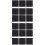 18Pièces Panneaux Mousse Coton Noire Isolation 9