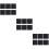 18Pièces Panneaux Mousse Coton Noire Isolation 10
