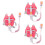 3Pièces Anti- Rose Harnais Confortable Réglable 1