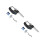 2Pièces Micromètre Vis Outil Mesure Portable 9
