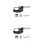 2Pièces Micromètre Vis Outil Mesure Portable 10