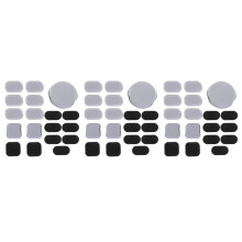 3Ensembles Casque Légers Absorbants Choc Multiples Couleurs